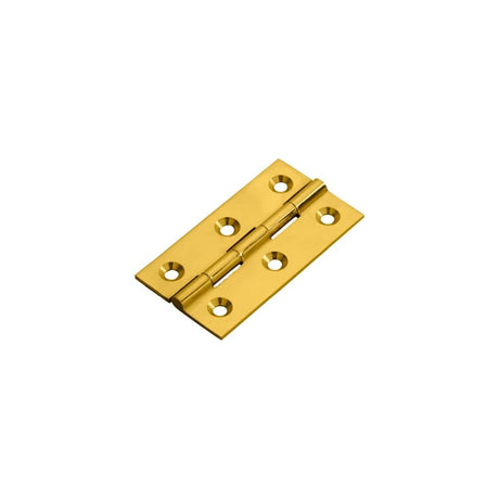 Finger Tip Design Hinges Polished Brass / 2.5" (64mm) FTD - 64 x 35mm Cabinet Hinge - Polished Brass