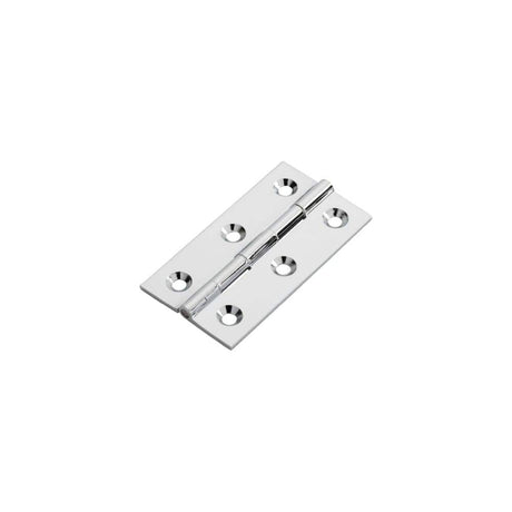 Finger Tip Design Hinges Polished Chrome / 2.5" (64mm) FTD - 64 x 35mm Cabinet Hinge - Polished Chrome
