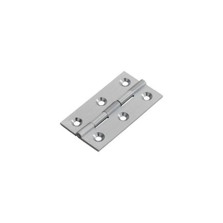 Finger Tip Design Hinges Satin Chrome / 2.5" (64mm) FTD - 64 x 35mm Cabinet Hinge - Satin Chrome