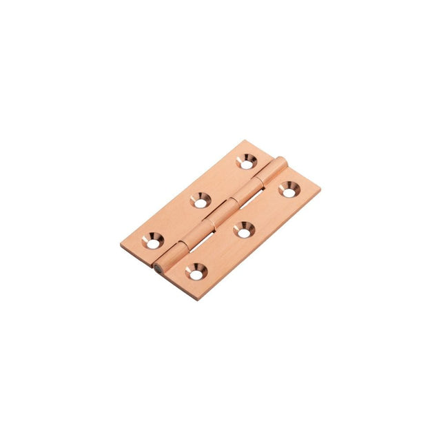 Finger Tip Design Hinges Satin Copper / 2.5" (64mm) FTD - 64 x 35mm Cabinet Hinge - Satin Copper