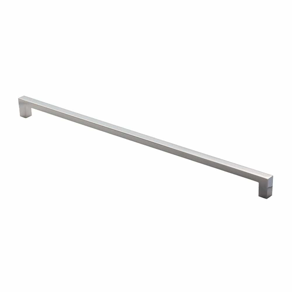Finger Tip Design Cabinet Hardware Polished Chrome / Cabinet Pull Handles FTD - Block Handle - Polished Chrome