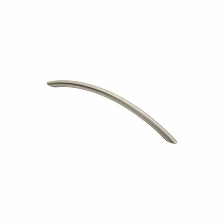 Finger Tip Design Cabinet Hardware Satin Nickel / Cabinet Pull Handles / 192mm c/c FTD - Bow Handle 192mm - Satin Nickel