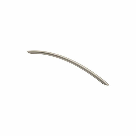 Finger Tip Design Cabinet Hardware Satin Nickel / Cabinet Pull Handles / 224mm c/c FTD - Bow Handle 224mm - Satin Nickel