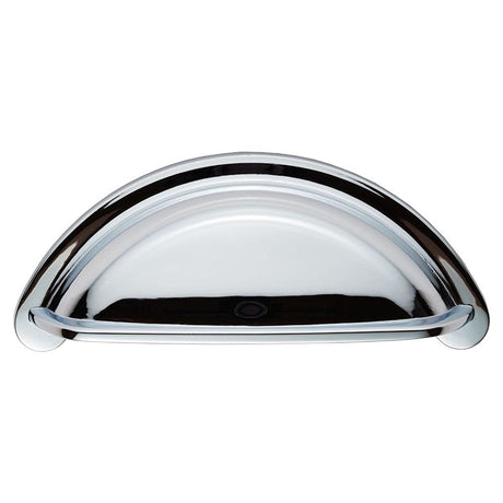 Finger Tip Design Cabinet Hardware Polished Chrome / Cabinet Cup Pulls FTD - Cottage Cup Pull 76mm - Polished Chrome