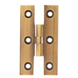 Finger Tip Design Hinges Antique Brass / 2.5" (64mm) / H Hinge FTD - H Pattern Hinge 64 x 35mm - Antique Brass