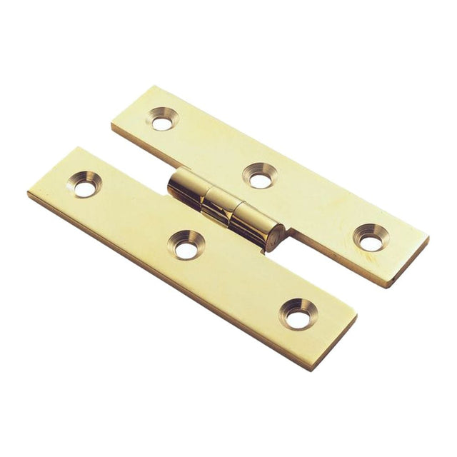 Finger Tip Design Hinges Polished Brass / 2.5" (64mm) / H Hinge FTD - H Pattern Hinge 64 x 35mm - Polished Brass
