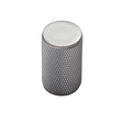 Finger Tip Design Cabinet Hardware Polished Chrome / Cabinet Knobs / 18mm Dia. FTD - Knurled Knob - Polished Chrome