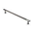 Finger Tip Design Cabinet Hardware Polished Chrome / Cabinet Pull Handles / 224mm c/c FTD - Knurled Pull Handle 224mm c/c - Polished Chrome