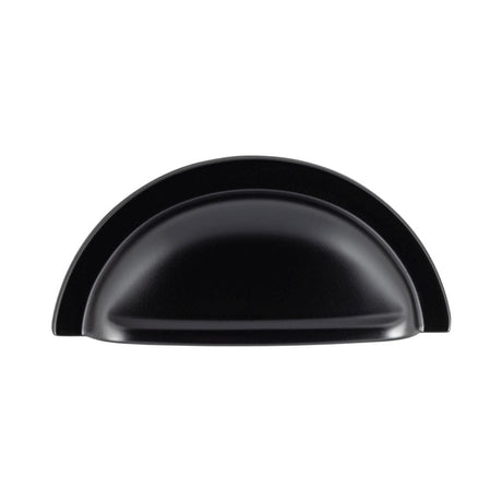Finger Tip Design Cabinet Hardware Matt Black / Cabinet Cup Pulls FTD - Oxford Cup Pull 76mm - Matt Black