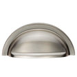 Finger Tip Design Cabinet Hardware Satin Nickel / Cabinet Cup Pulls FTD - Oxford Cup Pull 76mm - Satin Nickel