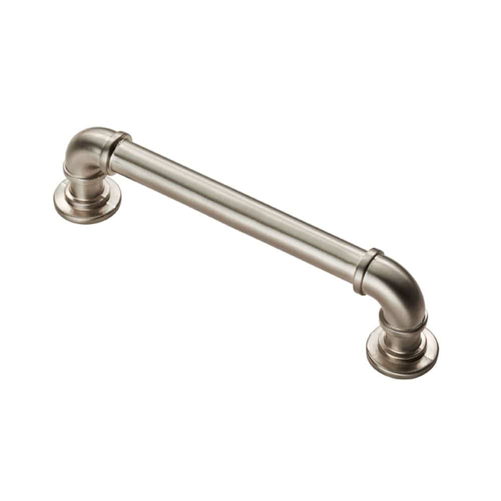 Finger Tip Design Cabinet Hardware Satin Nickel / Cabinet Pull Handles FTD - Pipe Handle - Satin Nickel