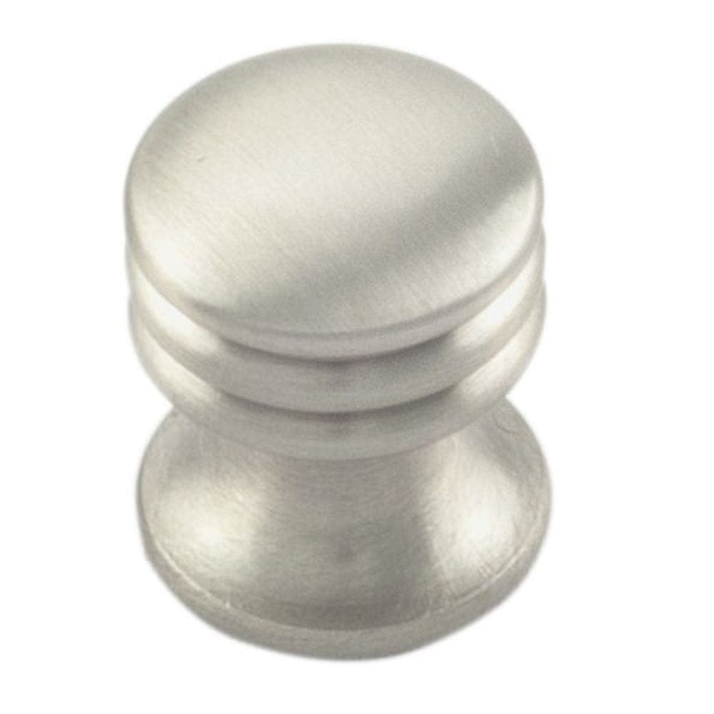 Finger Tip Design Cabinet Hardware Satin Nickel / Cabinet Knobs FTD - Ringed Knob Satin Nickel - Satin Nickel