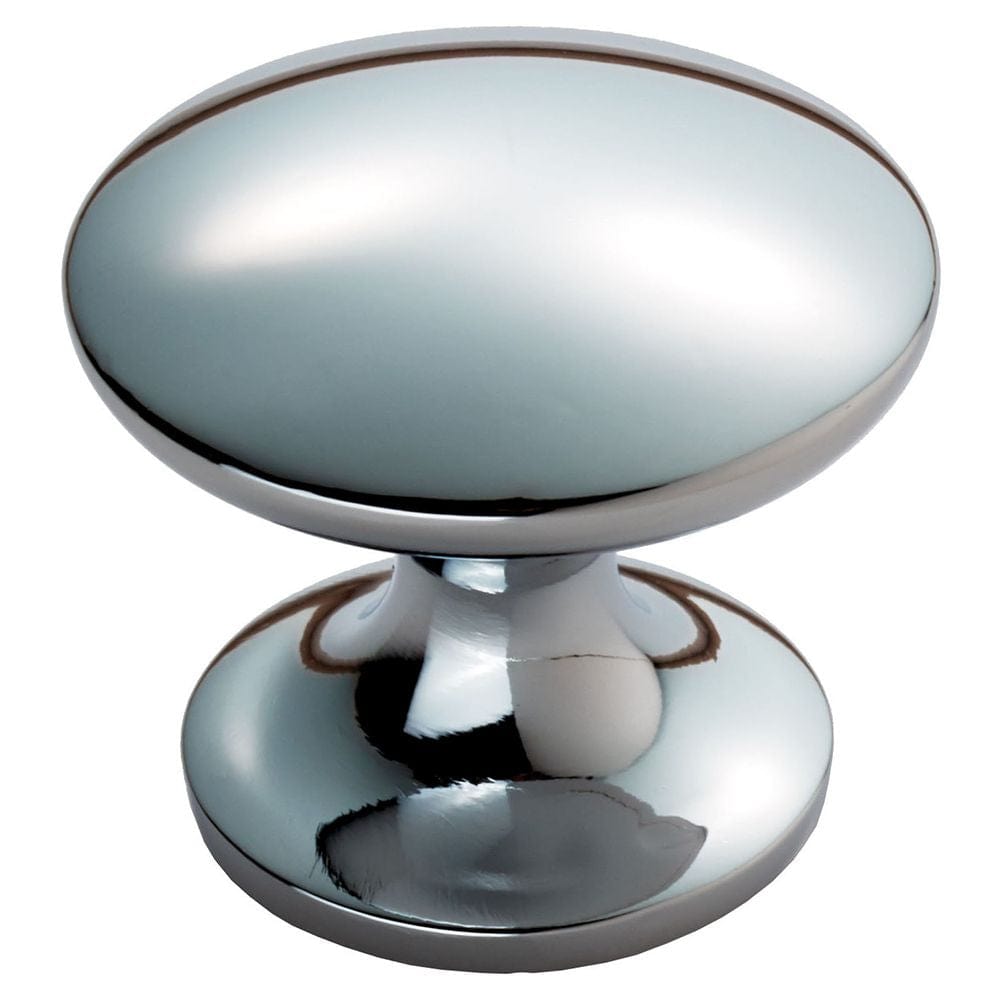 Finger Tip Design Cabinet Hardware Polished Chrome / Cabinet Knobs / 30mm Dia. FTD - Silhouette Knob 30mm - Polished Chrome