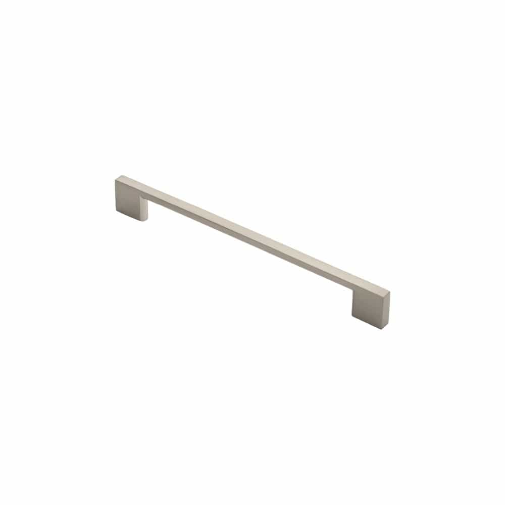 Finger Tip Design Cabinet Hardware Satin Nickel / Cabinet Pull Handles FTD - Slim D Handle 220mm Satin Nickel - Satin Nickel