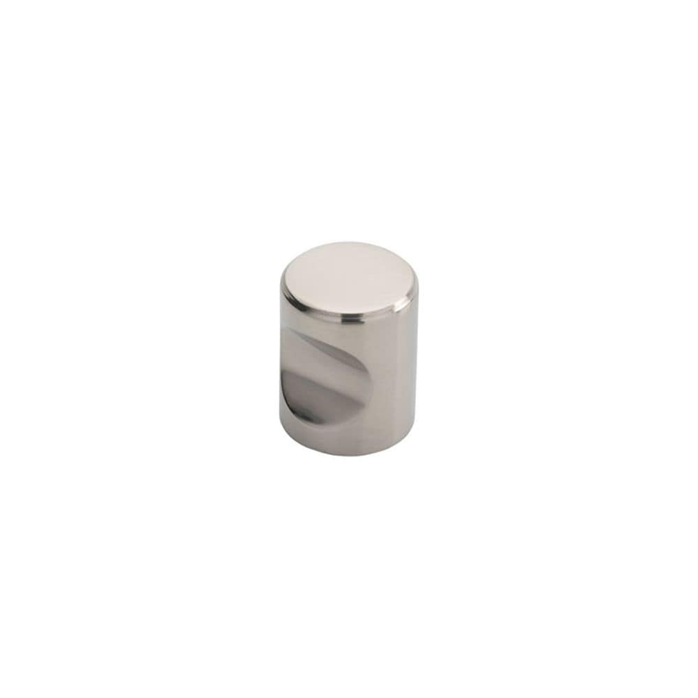 Finger Tip Design Cabinet Hardware Polished Stainless Steel / Cabinet Knobs / 16mm Dia. FTD - Stainless Steel Cylindrical Knob 16mm - Polished Stainless Steel