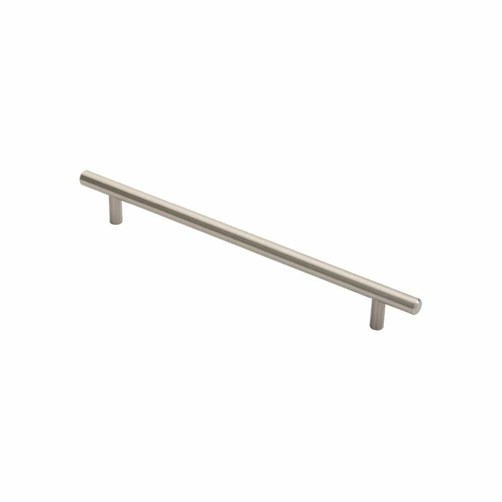 Finger Tip Design Cabinet Hardware Satin Nickel / Cabinet Pull Handles / 224mm c/c FTD - Steel T-Bar Handle 224mm - Satin Nickel