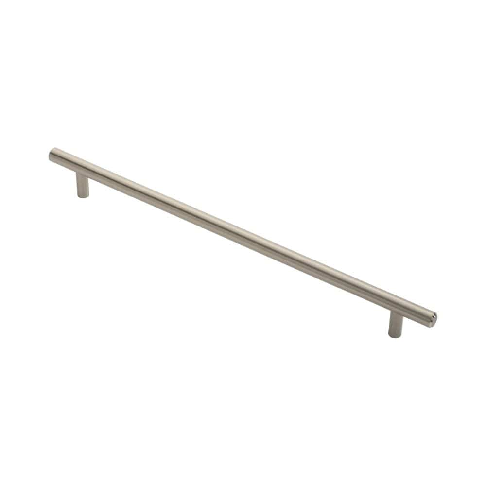 Finger Tip Design Cabinet Hardware Satin Nickel / Cabinet Pull Handles / 288mm c/c FTD - Steel T-Bar Handle 288mm - Satin Nickel