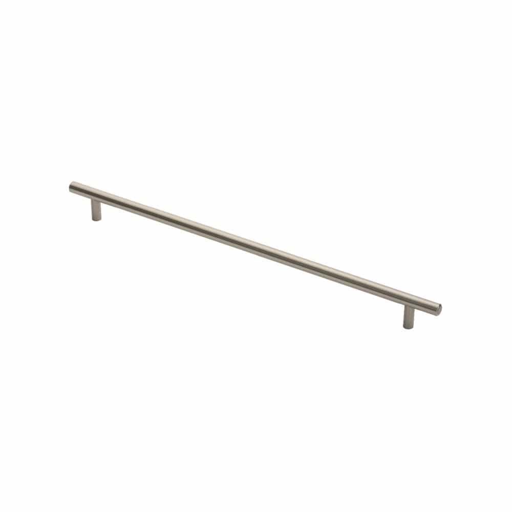 Finger Tip Design Cabinet Hardware Satin Nickel / Cabinet Pull Handles / 352mm c/c FTD - Steel T-Bar Handle 352mm - Satin Nickel