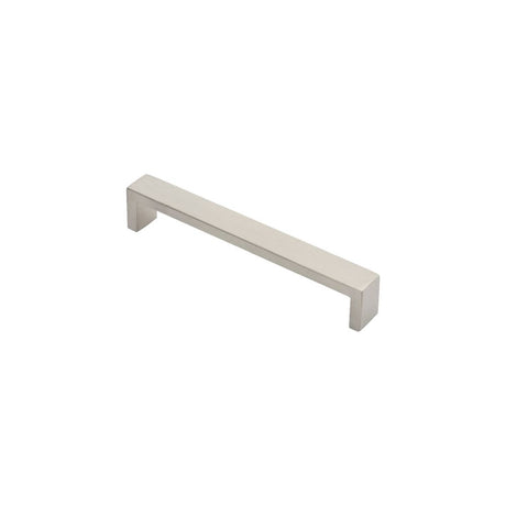 This is an image of a FTD - Rectangular Section D-Handle 160mm - Stainless Steel that is availble to order from Trade Door Handles in Kendal.