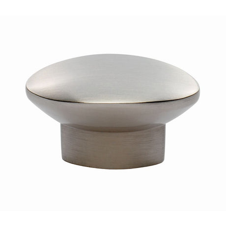 This is an image of a FTD - Elias Knob - Satin Nickel that is availble to order from Trade Door Handles in Kendal.