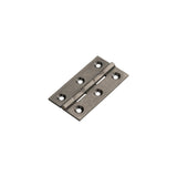 This is an image of a FTD - 64 x 35mm Cabinet Hinge - Pewter that is availble to order from Trade Door Handles in Kendal.