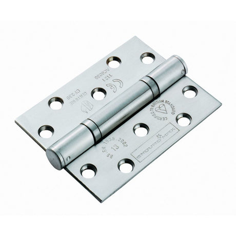 This is an image of a Eurospec - Enduromax Grade 13 Thrust Bearing Hinge - Satin Stainless Steel that is availble to order from Trade Door Handles in Kendal.