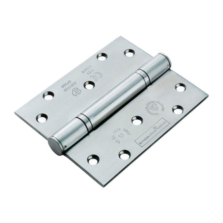 This is an image of a Eurospec - Enduromax Grade 14 Thrust Bearing Hinge - Satin Stainless Steel that is availble to order from Trade Door Handles in Kendal.