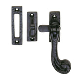 This is an image of a Ludlow - Casement Fastener - Black Antique that is availble to order from Trade Door Handles in Kendal.