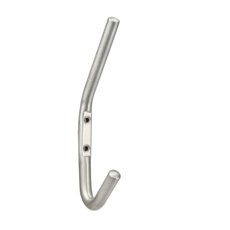 This is an image of a Eurospec - Hat and Coat Hook - Satin Stainless Steel that is availble to order from Trade Door Handles in Kendal.