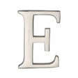 Heritage Brass Door Furniture Polished Nickel / Letters / E Heritage Brass - Alphabet E Pin Fix 51mm (2") Polished Nickel Finish