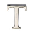 Heritage Brass Door Furniture Polished Nickel / Letters / T Heritage Brass - Alphabet T Pin Fix 51mm (2") Polished Nickel Finish
