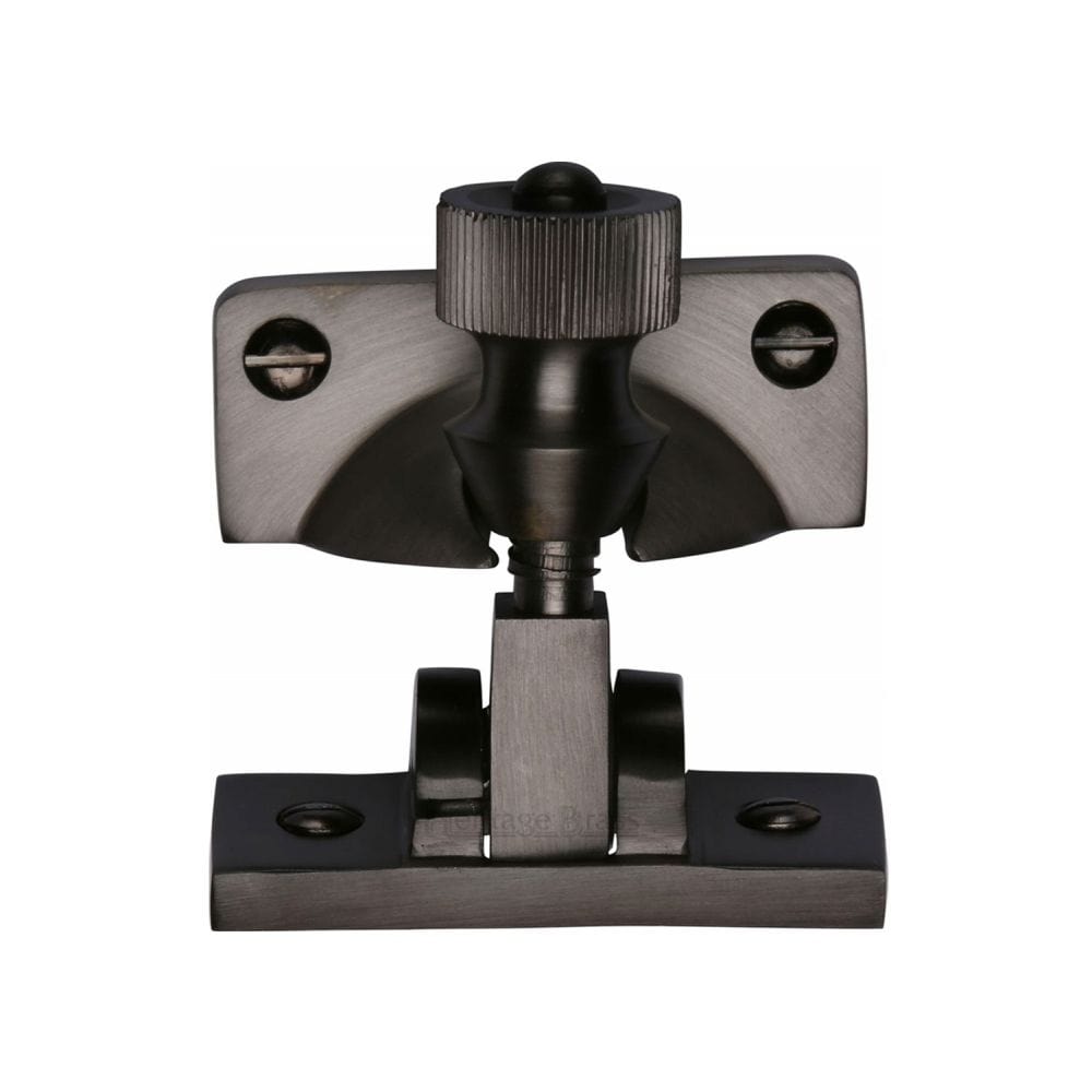 Heritage Brass Window Furniture Matt Bronze / Sash Window Brighton Fasteners / Yes Heritage Brass - Brighton Sash Fastener Matt Bronze Finish