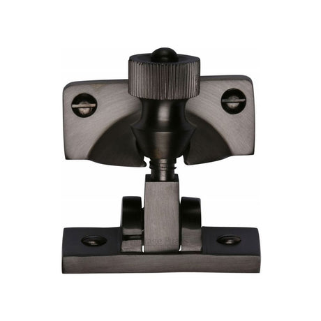 Heritage Brass Window Furniture Matt Bronze / Sash Window Brighton Fasteners / Yes Heritage Brass - Brighton Sash Fastener Matt Bronze Finish