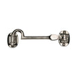Heritage Brass Accessories Polished Nickel / Cabin Hooks / 4" x (102mm) Heritage Brass - Cabin Hook 4" Polished Nickel Finish