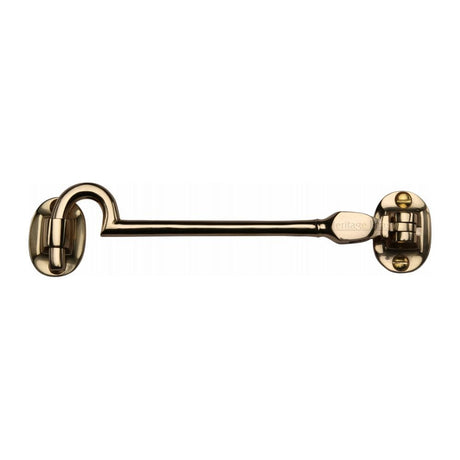 Heritage Brass Accessories Polished Brass / Cabin Hooks / 6" / 150mm Heritage Brass - Cabin Hook 6" Polished Brass Finish