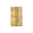 Heritage Brass Hinges Natural Brass / 1.5" (38mm) Heritage Brass - Cabinet Hinge Brass 1 1/2" Natural Brass Finish