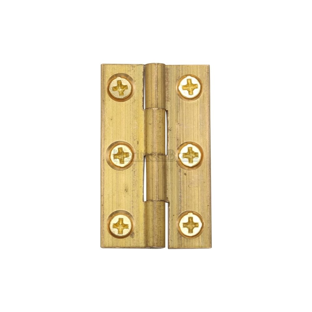 Heritage Brass Hinges Natural Brass / 1.5" (38mm) Heritage Brass - Cabinet Hinge Brass 1 1/2" Natural Brass Finish