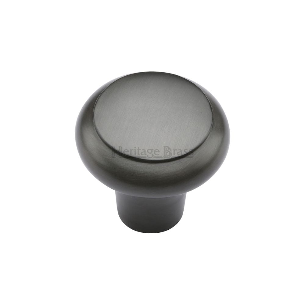 Heritage Brass Cabinet Hardware Matt Bronze / Cabinet Knobs / 38mm Dia. Heritage Brass - Cabinet Knob Round Edge Design 38mm Matt Bronze Finish