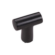 Heritage Brass Cabinet Hardware Matt Black / Cabinet Knobs / 35mm Dia. Heritage Brass - Cabinet Knob T Shaped 35mm Matt Black Finish