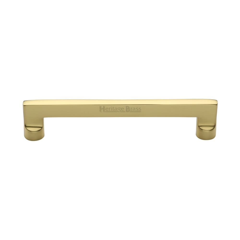 Heritage Brass Cabinet Hardware Polished Brass / Cabinet Pull Handles / 160mm c/c Heritage Brass - Cabinet Pull Apollo Design 160mm CTC Polished Brass Finish