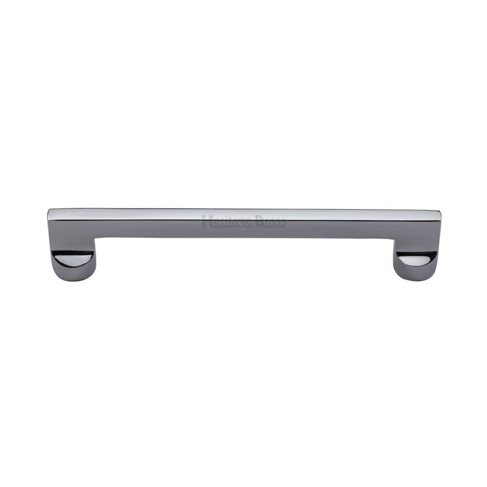 Heritage Brass Cabinet Hardware Polished Chrome / Cabinet Pull Handles / 160mm c/c Heritage Brass - Cabinet Pull Apollo Design 160mm CTC Polished Chrome Finish