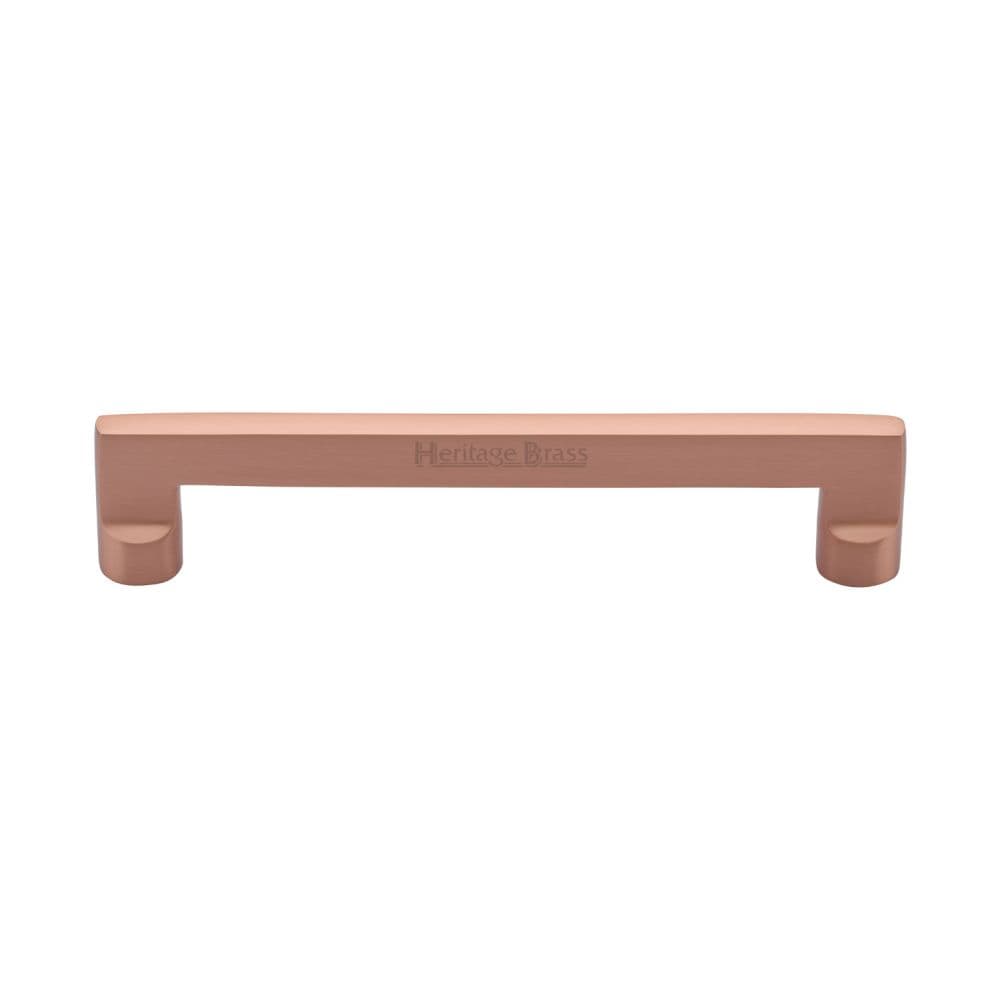 Heritage Brass Cabinet Hardware Satin Rose Gold / Cabinet Pull Handles / 160mm c/c Heritage Brass - Cabinet Pull Apollo Design 160mm CTC Satin Rose Gold Finish