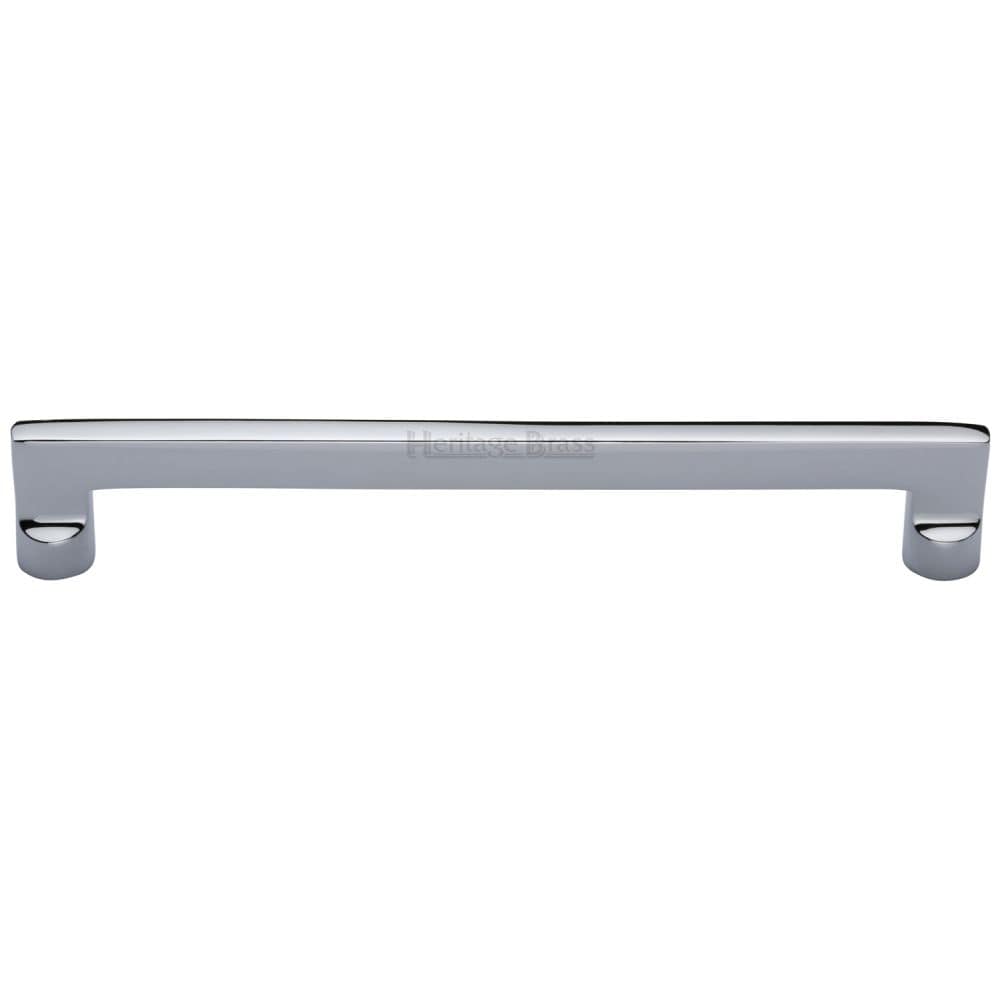 Heritage Brass Cabinet Hardware Polished Chrome / Cabinet Pull Handles / 203mm c/c Heritage Brass - Cabinet Pull Apollo Design 203mm CTC Polished Chrome Finish