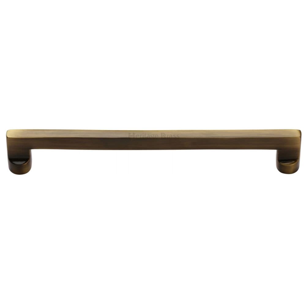 Heritage Brass Cabinet Hardware Antique Brass / Cabinet Pull Handles / 256mm c/c Heritage Brass - Cabinet Pull Apollo Design 256mm CTC Antique Finish