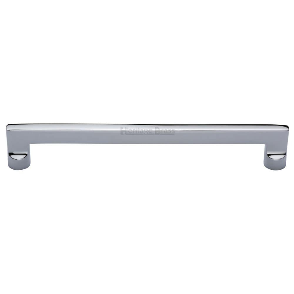 Heritage Brass Cabinet Hardware Polished Chrome / Cabinet Pull Handles / 256mm c/c Heritage Brass - Cabinet Pull Apollo Design 256mm CTC Polished Chrome Finish