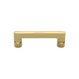 Heritage Brass Cabinet Hardware Polished Brass / Cabinet Pull Handles / 96mm c/c Heritage Brass - Cabinet Pull Apollo Design 96mm CTC Polished Brass Finish