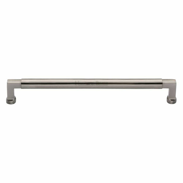 Heritage Brass Cabinet Hardware Satin Nickel / Cabinet Pull Handles / 203mm c/c Heritage Brass - Cabinet Pull Bauhaus Design 203mm CTC Satin Nickel Finish