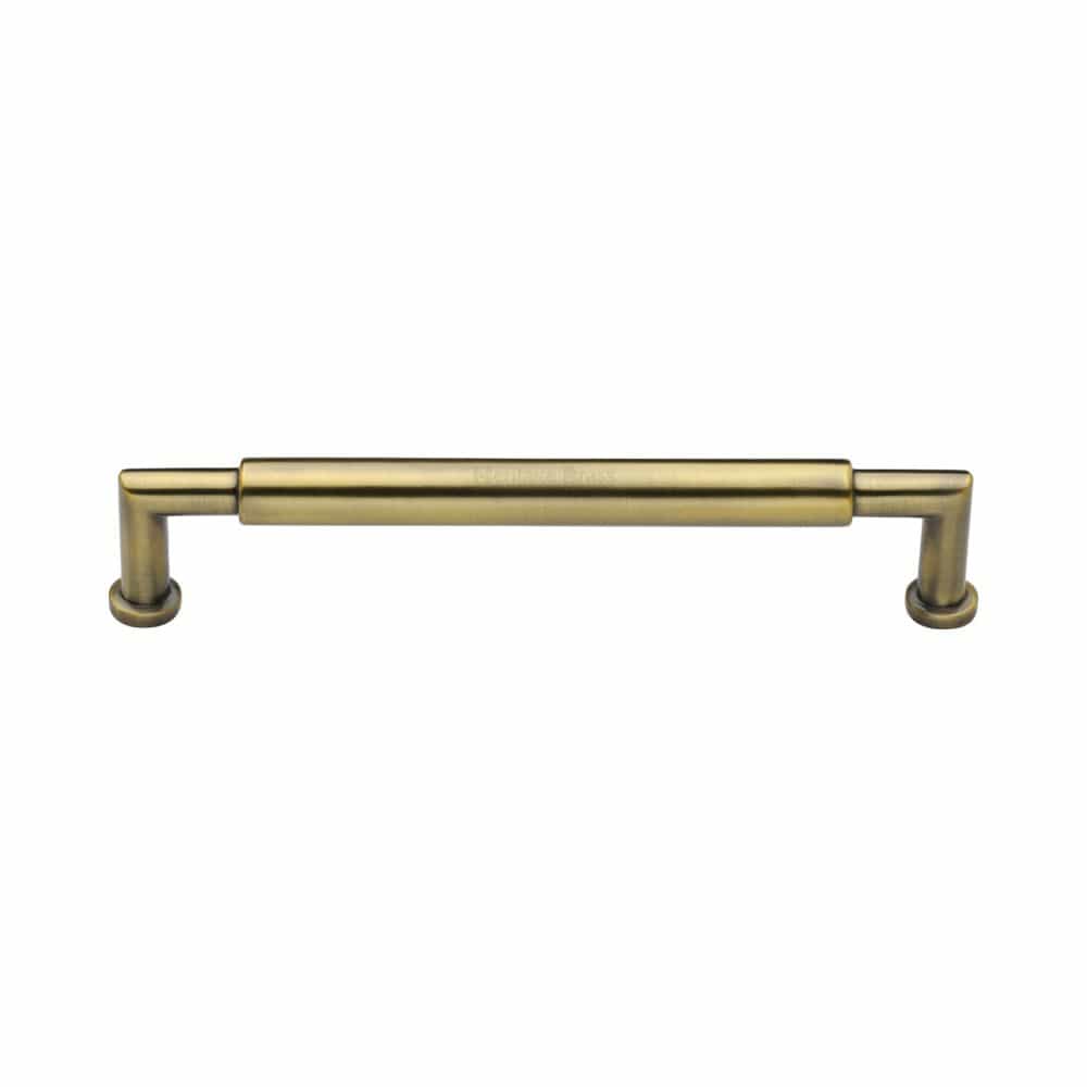Heritage Brass Cabinet Hardware Antique Brass / Cabinet Pull Handles / 152mm c/c Heritage Brass - Cabinet Pull Bauhaus Round Design 152mm CTC Antique Brass Finish