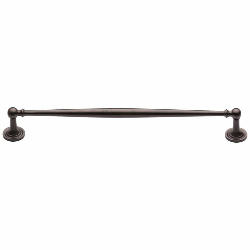 Heritage Brass Cabinet Hardware Matt Bronze / Cabinet Pull Handles / 254mm c/c Heritage Brass - Cabinet Pull Colonial Design 254mm CTC Matt Bronze Finish