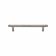 Heritage Brass Cabinet Hardware Satin Nickel / Cabinet Pull Handles / 128mm c/c Heritage Brass - Cabinet Pull Contour Design 128mm CTC Satin Nickel Finish